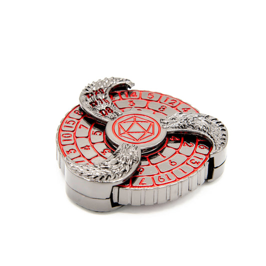 Prophecy Wheel | Dice Spinner | Black & Red