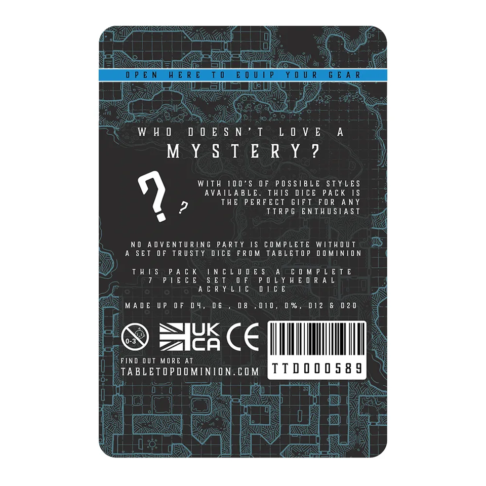 Mystery Dice Booster | Acrylic Set