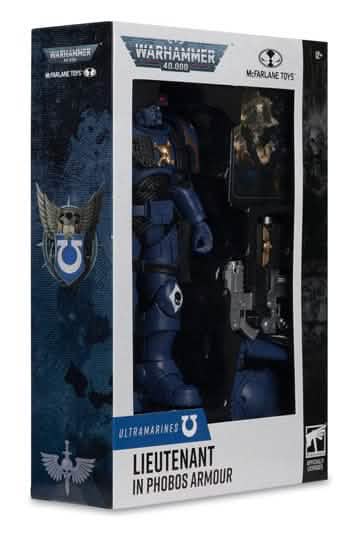 Warhammer 40,000 Action Figure Lieutenant in Phobos Armor (Ultramarines) 18 cm – view 8 – Warhammer miniature