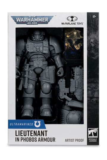 Warhammer 40,000 Action Figure Lieutenant in Phobos Armor (Ultramarines) (Artist Proof) 18 cm