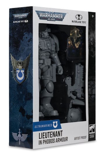 Warhammer 40,000 Action Figure Lieutenant in Phobos Armor (Ultramarines) (Artist Proof) 18 cm