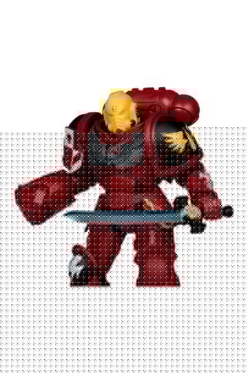 Warhammer 40,000 Action Figure Assault Intercessor Sergeant (Blood Angel) 18 cm