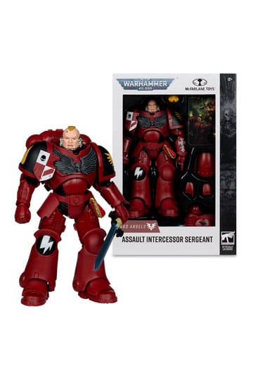 Warhammer 40,000 Action Figure Assault Intercessor Sergeant (Blood Angel) 18 cm