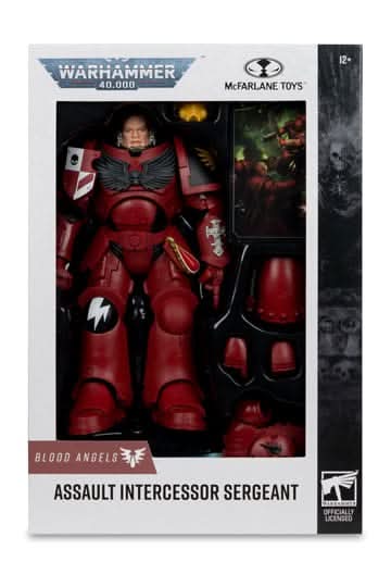 Warhammer 40,000 Action Figure Assault Intercessor Sergeant (Blood Angel) 18 cm
