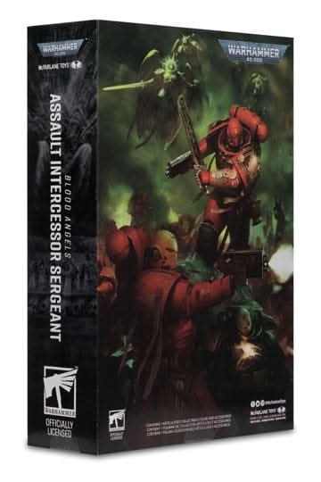 Warhammer 40,000 Action Figure Assault Intercessor Sergeant (Blood Angel) 18 cm