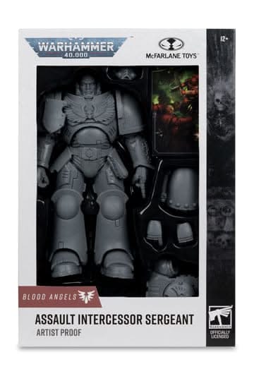 Warhammer 40,000 Action Figure Assault Intercessor Sergeant (Blood Angel) (Artist Proof) 18 cm