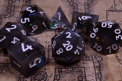 Stormcaller | Sharp Edge Dice | 7 Piece Set