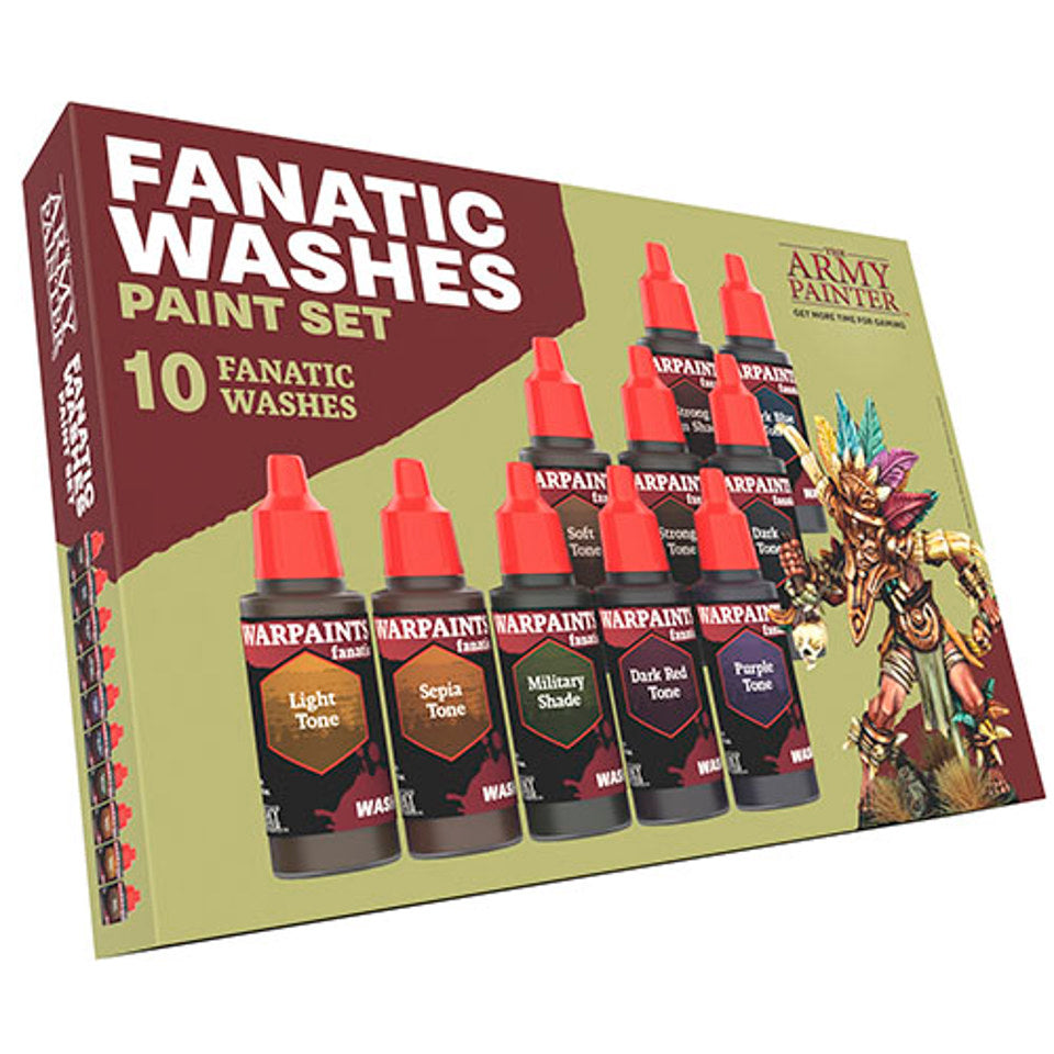 The Army Painter | Warpaints Fanatic Washes Paint Set