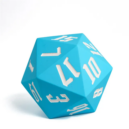 Jester's Bounce | D20 Silicone | Sky Blue