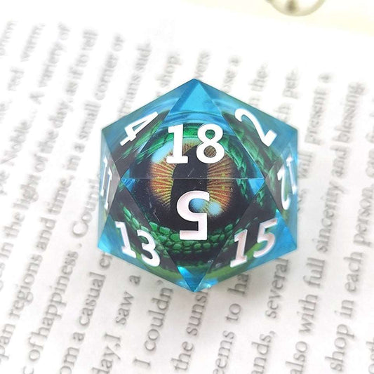 Eye of Mystery | 33mm D20 | Oversized Moving Eye - Tabletop Dominion