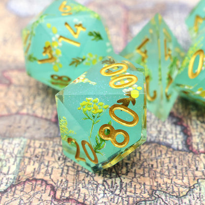 Summer Court | Art Core Dice| 7 Piece Set