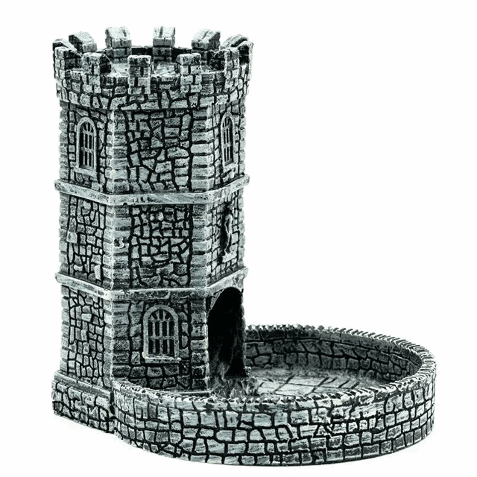 Fortune's Keep | Castle Dice Tower | Cast Resin - Tabletop Dominion