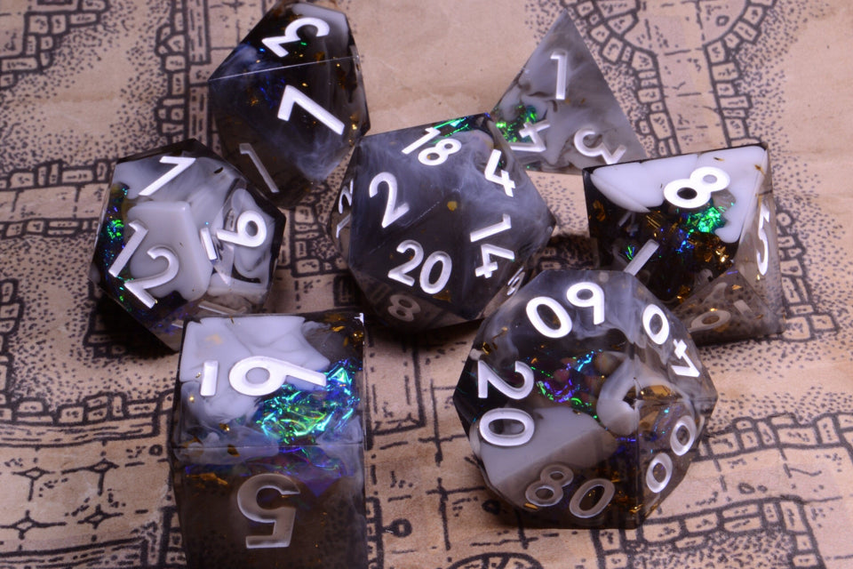 Stormcaller | Sharp Edge Dice | 7 Piece Set