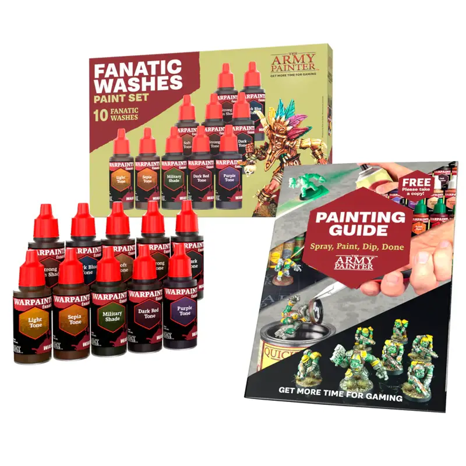 The Army Painter | Warpaints Fanatic Washes Paint Set