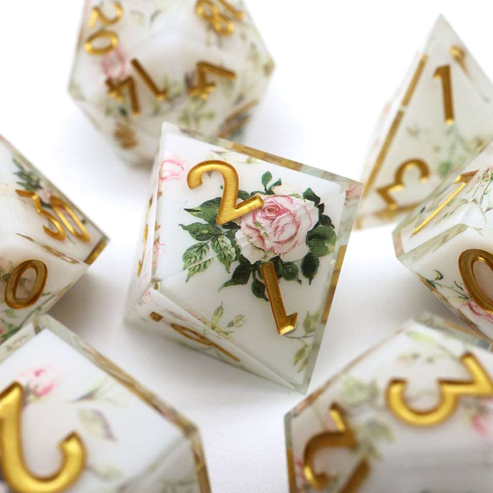 Gilded Rose | Art Core Dice| 7 Piece Set - Tabletop Dominion