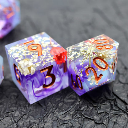 Potion of Insight| Sharp Edge Dice | 7 Piece Set