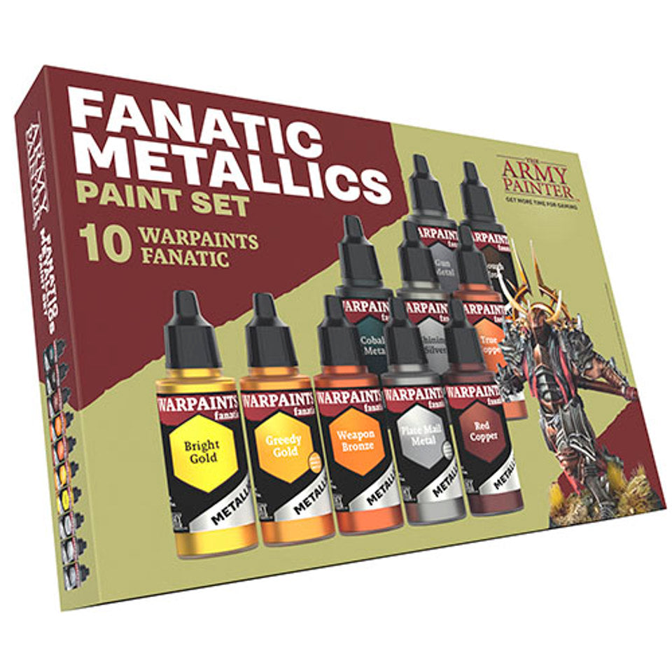 The Army Painter | Warpaints Fanatic Metallics Paint Set