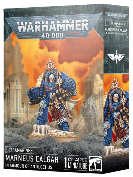 Ultramarines: Marneus Calgar In Armour Of Antilochus | Warhammer 40K