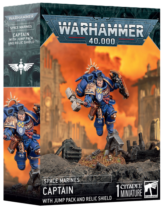 Generic: Captain W/Jump Pack & Relic Shield | Warhammer 40K