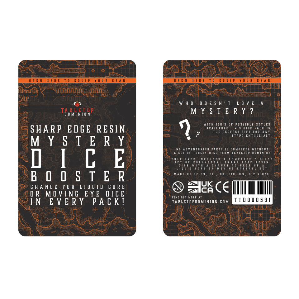 Mystery Dice Booster | Sharp Edge/Liquid Core Mix Set