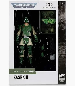 Kasrkin action figure - painted