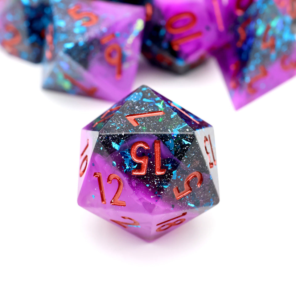 Void Walker | Sharp Edge Dice | 7 Piece Set