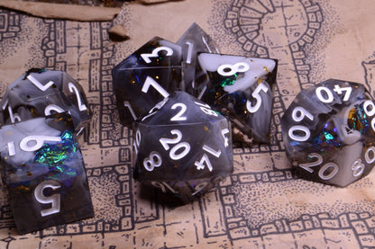 Stormcaller | Sharp Edge Dice | 7 Piece Set