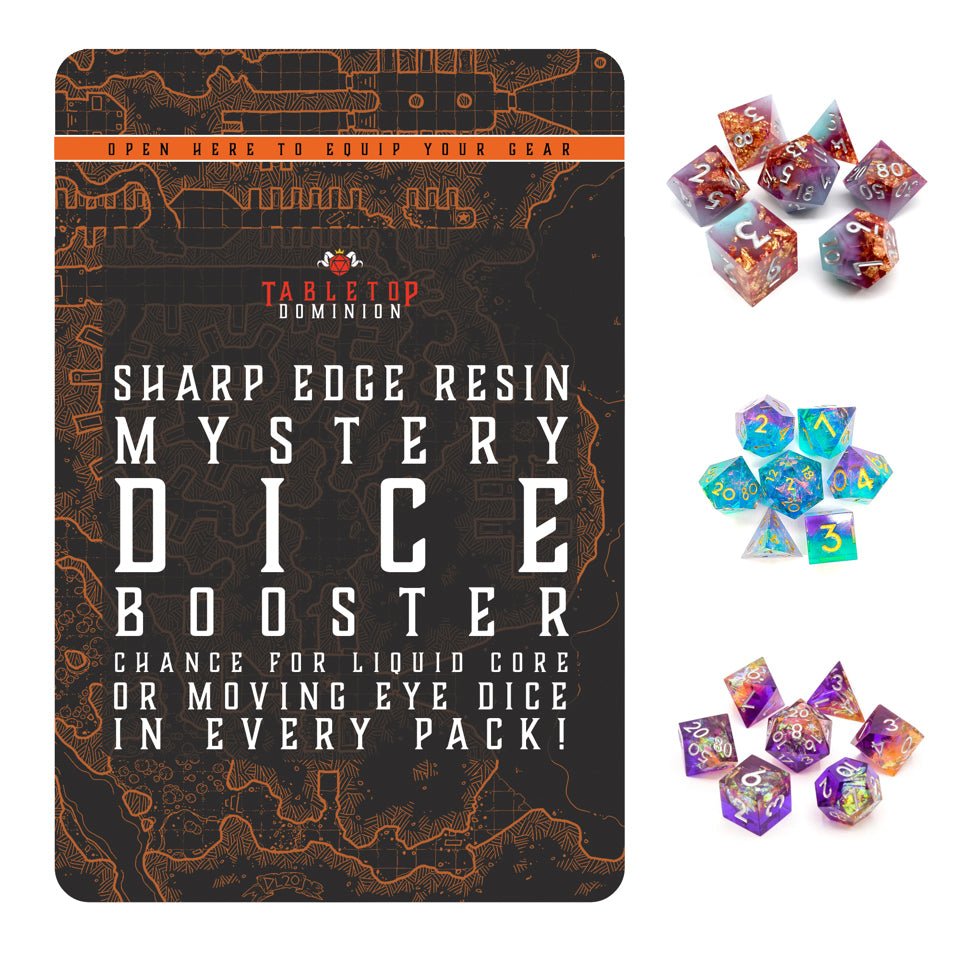 Mystery Dice Booster | Sharp Edge/Liquid Core Mix Set - Tabletop Dominion