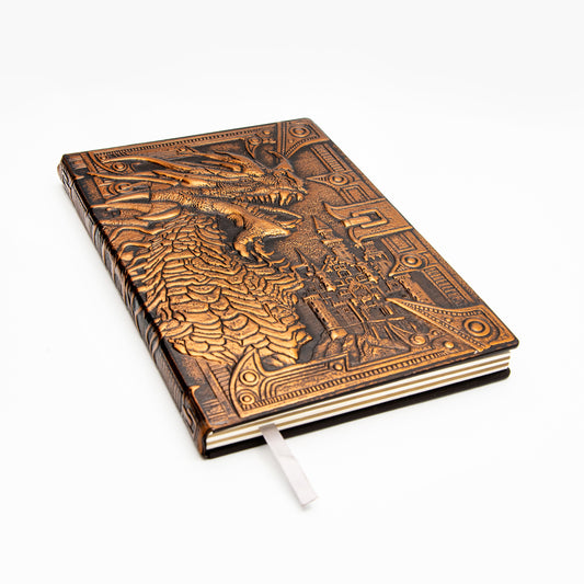 Player Journal | Copper | 3D Dragon Embossed