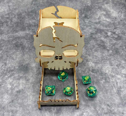 Skull's Keep | Wooden Dice Tower