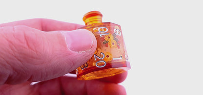 Elixir of Renewal | Potion Bottle Dice | Liquid Core | 7 Piece Dice Set