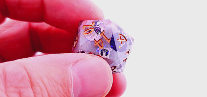 Deadpan Cabaret | Art Core Dice | 7 Piece Set