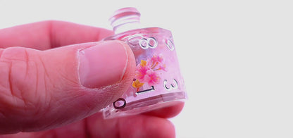 Elixir of Dreams | Potion Bottle Dice | Liquid Core | 7 Piece Dice Set