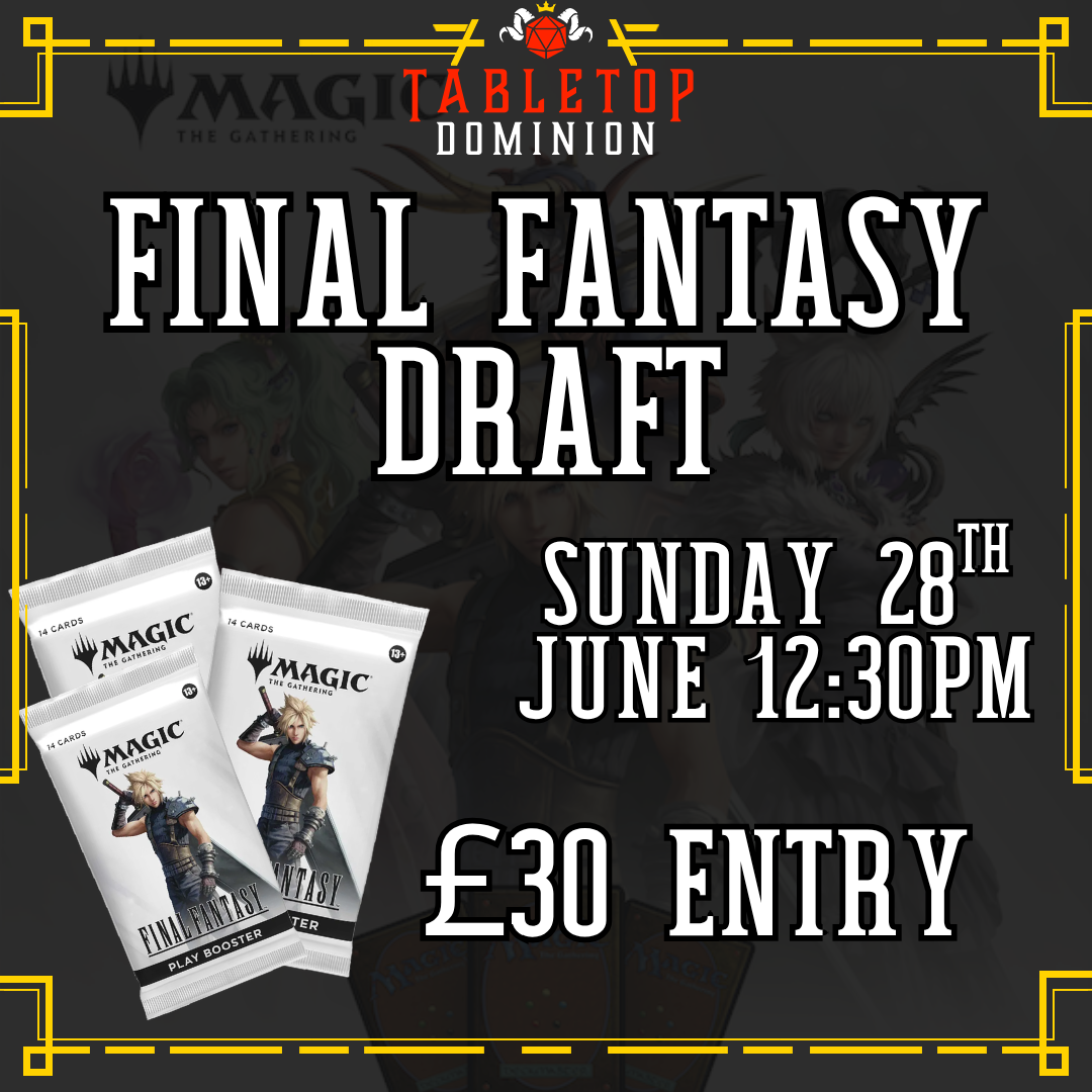 Final Fantasy Magic: The Gathering Draft Night