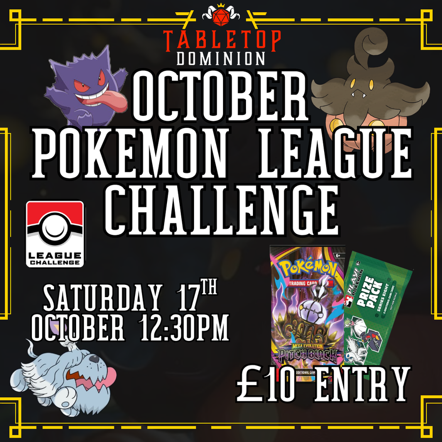 Pokemon League Challenge - October