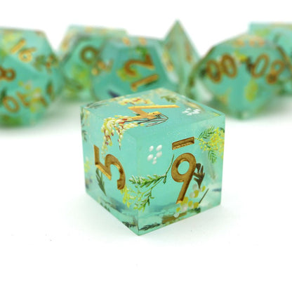 Summer Court | Art Core Dice| 7 Piece Set - Tabletop Dominion