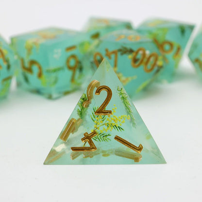 Summer Court | Art Core Dice| 7 Piece Set - Tabletop Dominion