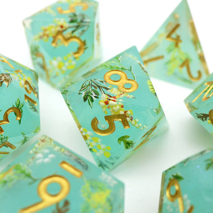 Summer Court | Art Core Dice| 7 Piece Set - Tabletop Dominion