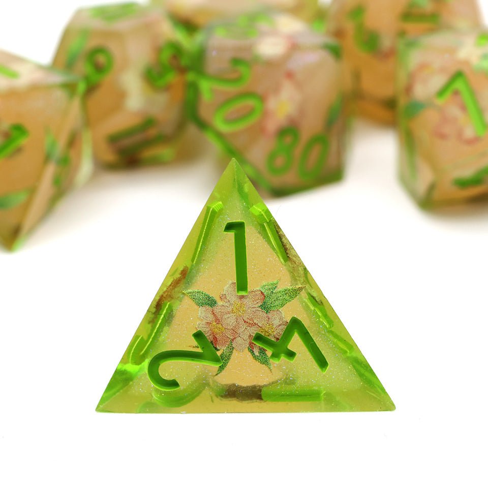 Sweet Snap | Art Core Dice| 7 Piece Set - Tabletop Dominion