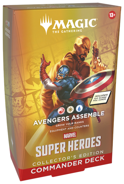 Magic The Gathering - Marvel Superheroes Collector's Commander Deck