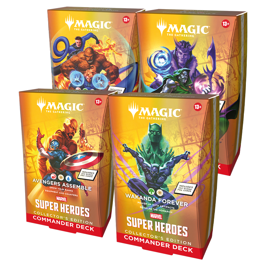 Magic The Gathering - Marvel Superheroes Collector's Commander Deck