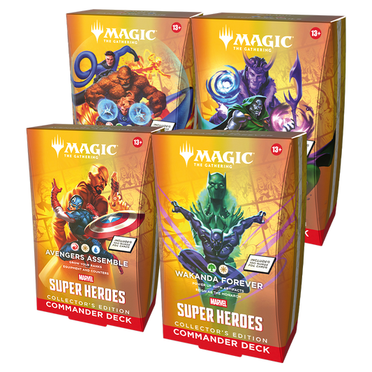 Magic The Gathering - Marvel Superheroes Collector's Commander Deck
