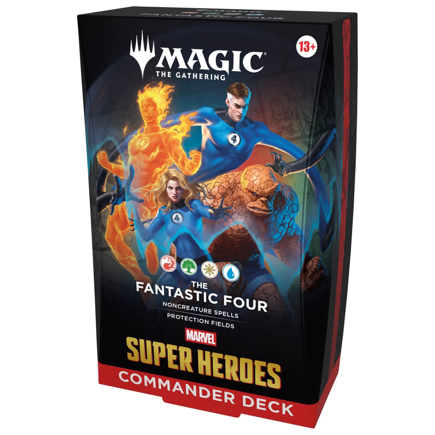 magic: the gathering marvel super heroes commander deck the fantastic four