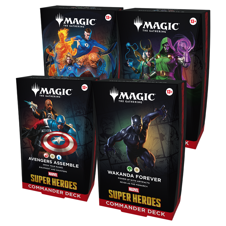 Magic The Gathering - Marvel Superheroes Commander Deck