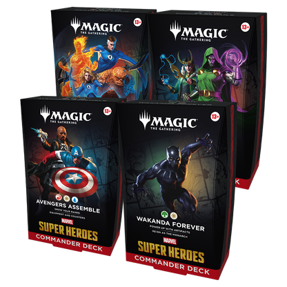 Magic The Gathering - Marvel Superheroes Commander Deck