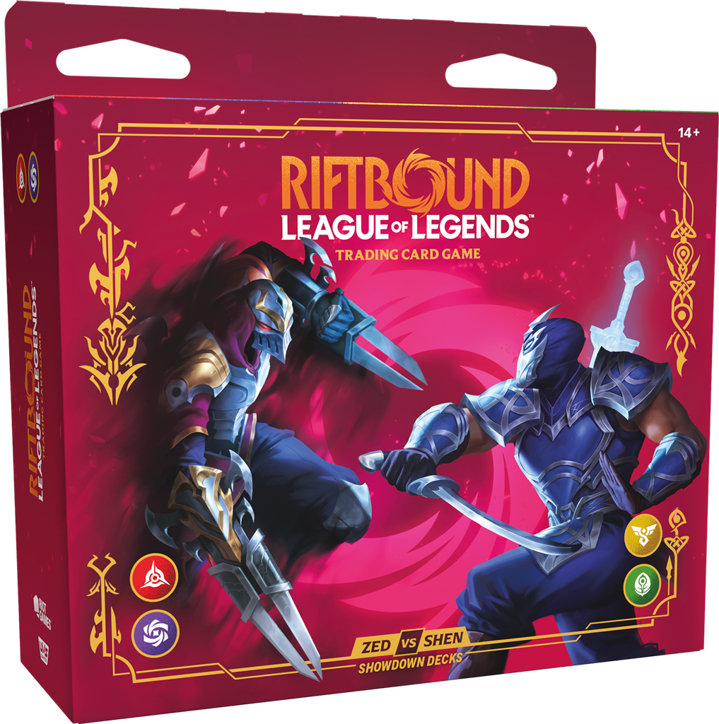 Riftbound: League of Legends TCG - Set 4: Vendetta Showdown Decks: Zed vs. Shen