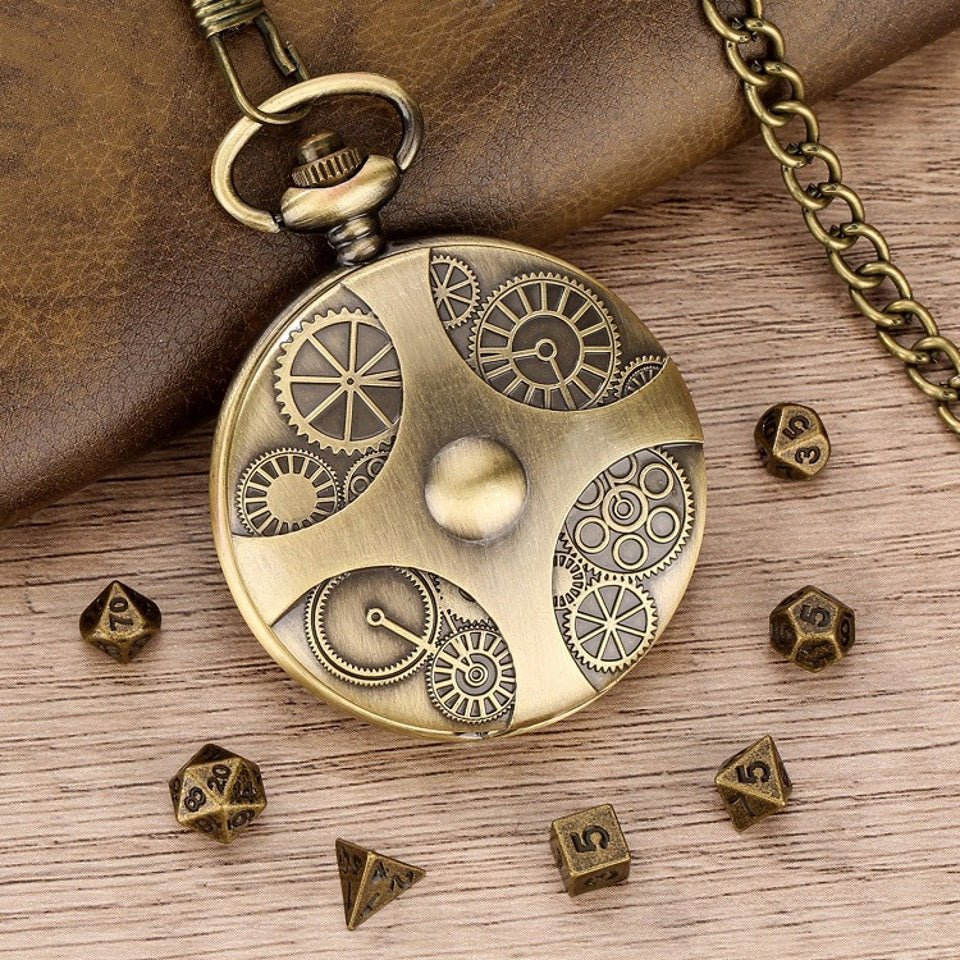 Temporal Spellcase | Pocket Watch Case - Tabletop Dominion