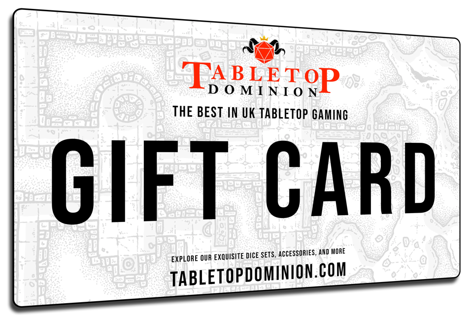 Tabletop Dominion Gift Card | Digital Product | Email