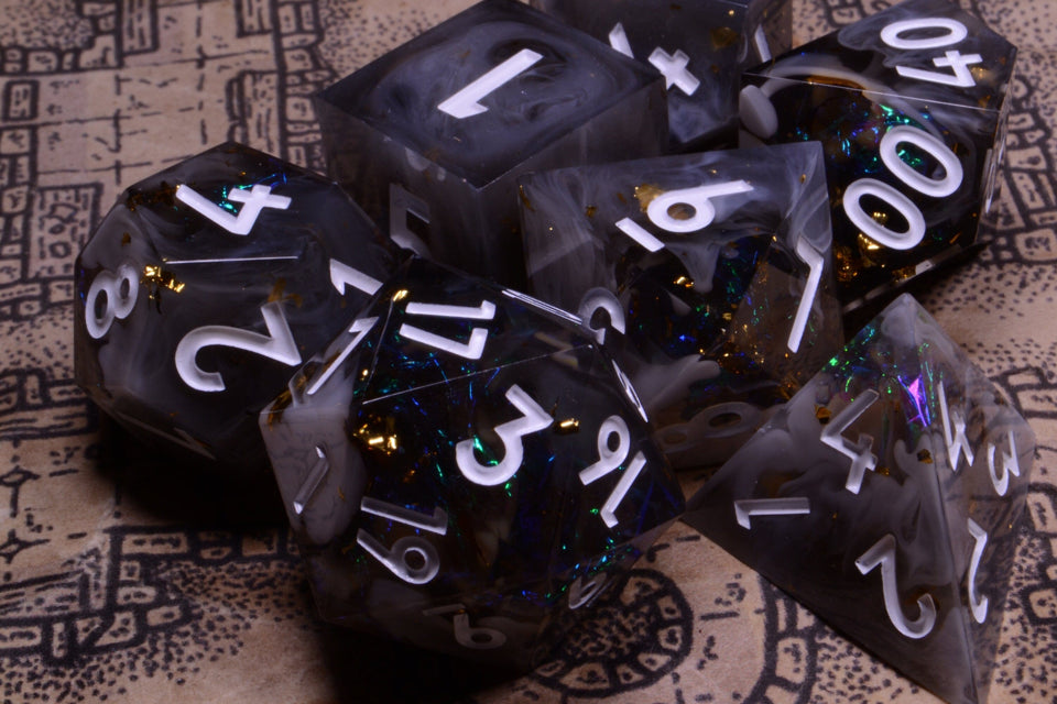 Stormcaller | Sharp Edge Dice | 7 Piece Set