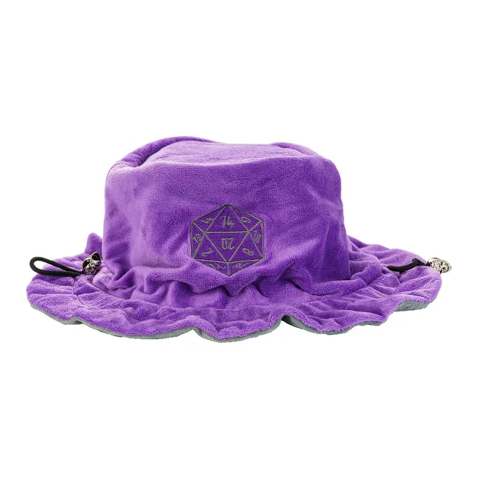 Velvet Vault | Super-Soft Large Dice Bag | Purple